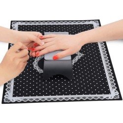 Imagen del set APOYAMANOS y Alfombrilla Negra