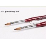 Pincel Acrílico Kolinsky Rojo - Tamaño 10 Pincel Acrílico Kolinsky Rojo - Tamaño 10