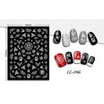 Pegatinas de Navidad para decoración de uñas - CC046