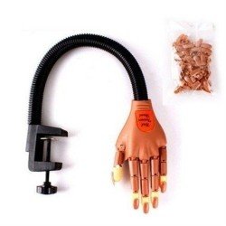 Mano Articulada para Practicar Uñas