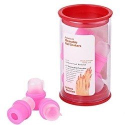 Bote de 10 Remoja Dedos para gel soak off UV