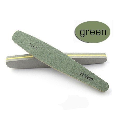 Lima Esponja Green 220/280 para una manicure perfecta