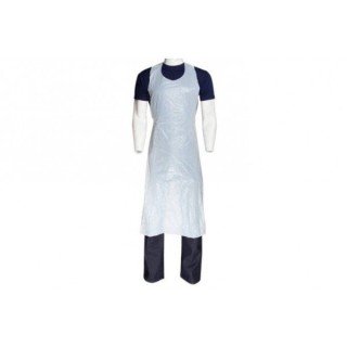 Delantal desecha plástico 100UD para manchas de tinte