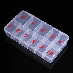 Caja decorativa con compartimentos