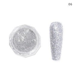 Purpurina Crystal Diamond 5 Grs para decoración de uñas