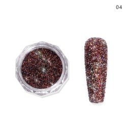 Purpurina Crystal Diamond 5 Grs para decoración de uñas