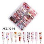 Set de 10 Foils para Uñas - Diseño y Colorido Set de 10 Foils para Uñas - Diseño y Colorido