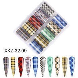 Set de 10 piezas de Foils para Uñas 32-09
