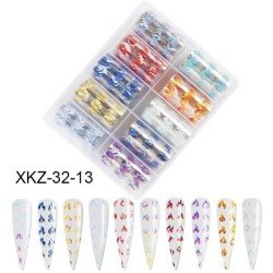 NAIL FOIL SET 10pcs - Decoración de Uñas