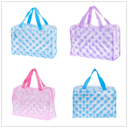 Bolso para Cosméticos de Plástico Transparente