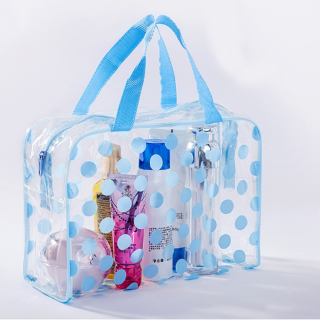 Bolso para Cosméticos de Plástico Transparente