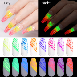 Gel Brilla en la Oscuridad para Decoración de Uñas