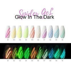 Gel Brilla en la Oscuridad para Decoración de Uñas