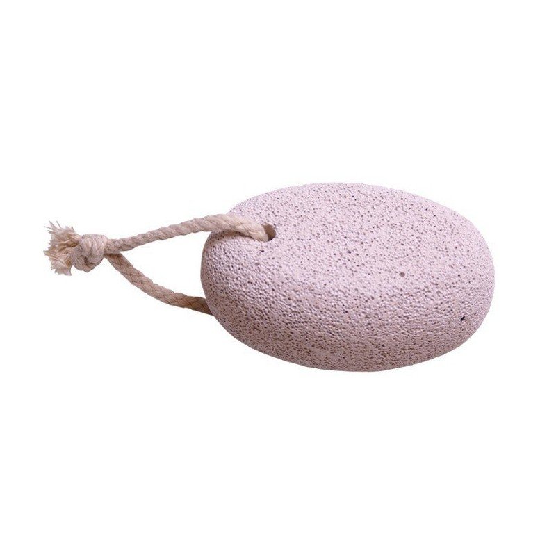 Piedra Pomez Ovalada con Asa para Exfoliación Piedra Pomez Ovalada con Asa para Exfoliación