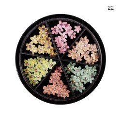 Rueda Flores Daisy II - Elegante detalle decorativo