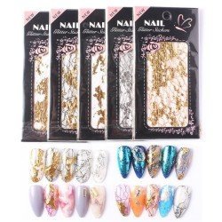 Lamina Foil II con diseño Rueda Flores Daisy