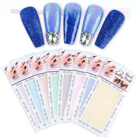 Lamina Holográfica Nail Art II para diseños únicos
