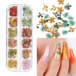 Diseño Flores Nail Art Mod 467