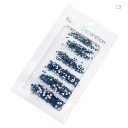 Pack Cristales Rhinestone III 9-12mm