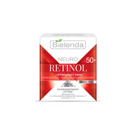 Neuro retinol crema concentrada antiarrugas 50+ D/N Bielenda