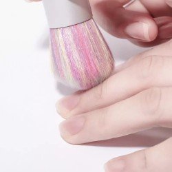 Brocha Uñas Colorful para limpieza y diseño
