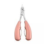 Alicate Cortauñas Rose Gold con Doble Resorte