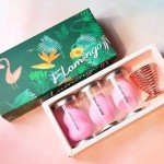 Set de Esponjas de Látex con Soporte para Maquillaje