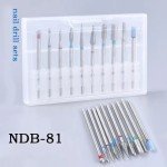 Set de 10 Brocas para Manicura NDB-81