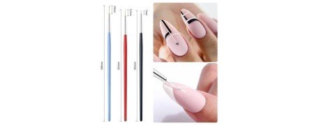 Pinceles Manicura | Nail Art y Acrílico