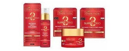 Super Trio: Retinol, Vit C y Colágeno