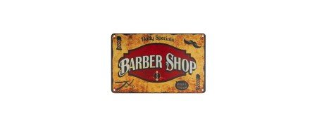 Decoración para Barberos Hombre