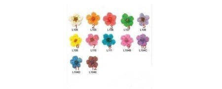 Elegantes Flores para Decoración de Uñas